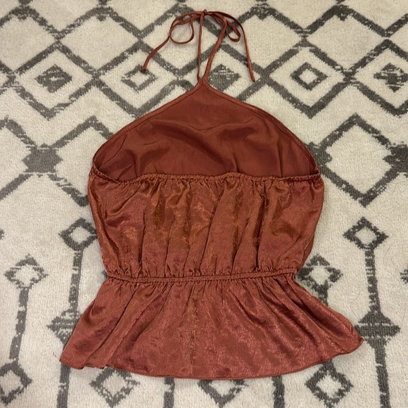 House of Harlow 1960 from REVOLVE Halter Top in Copper S - Picture 6 of 7